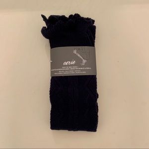 Aerie Over The Knee Navy Socks - BRAND NEW